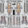 Eduard 3DL72039 BRASSIN L-29 SPACE (AMK / EDU) 1/72