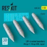 Reskit 32531 LRF-4 rocket launchers (4 pcs.) 1/32