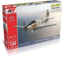 A&A Models 72028 AD-5W Skyraider (3x camo) 1/72