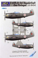 Lf Model C48153 Decals F-47D-30-RE Thunderbolt over Portugal 1/48