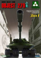 Takom 2001 Soviet Heavy Tank Object 279 (3 in 1) 1/35