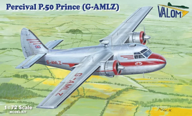 Valom 72167 Percival P.50 Sea Prince (G-AMLZ) 1/72
