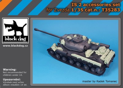 Black Dog T35283 Soviet IS-2 Jozef Stalin accessories set 	(designed to be used with Zvezda kits) 1/35
