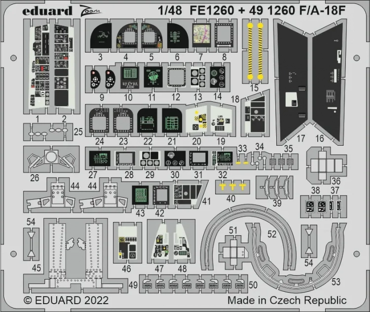 Eduard FE1260 F/A-18F (HOBBYB) 1/48