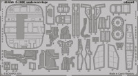 Eduard 48656 F-100C undercarriage Trumpeter