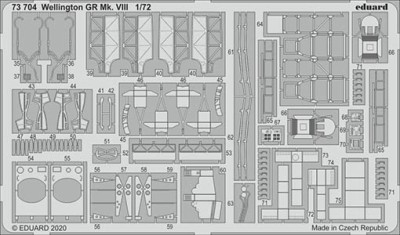 Eduard 73704 SET Wellington GR Mk.VIII (AIRF)