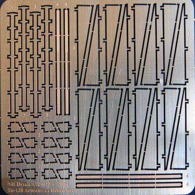 NH Detail NHA72-027 Tupolev Tu-128 Armament Detail Set 1/72
