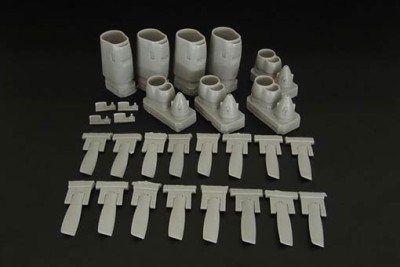 Brengun BRL72154 C-130 E/H - engine set (ITAL) 1/72