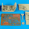 Aires 2144 Bf 109GF-2/F-4 cockpit set 1/32