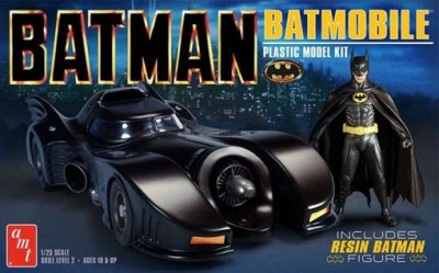 AMT 1107 1989 Batman &amp; Batmobile 1/25
