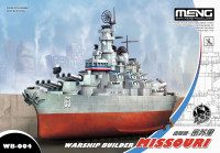 Meng Model WB-004 Warhip Builder Missouri