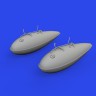 Eduard 672373 BRASSIN P-51D 75gal drop tanks PRINT (EDU) 1/72