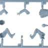 Miniart 35467 German Elite Gun Crew (4 fig.) 1/35