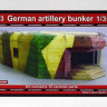 Plus model 493 1/35 German artillery bunker (12 ceramic parts)