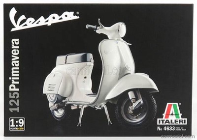Italeri 04633 Мотоцикл VESPA 125 PRIMAVERA 1/9