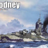 Trumpeter 06718 Royal Navy HMS Rodney 1/700