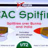 Dk Decals 72083 SEAC Spitfires o. Burna and India (28x camo) 1/72