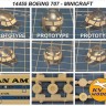 KV Models 14455 Boeing 707-300/320B/351B /420 / C-18A / VC-137C / E-3 / E-8 Sentry AWACS + маски на диски и колеса Minicraft US 1/144