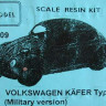 TP Model T-7209 VW Typ92 Milit. 1/72