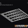 Voyager Model TEZ093 Voyager Scribing Template Set 13 (For all) 1/35