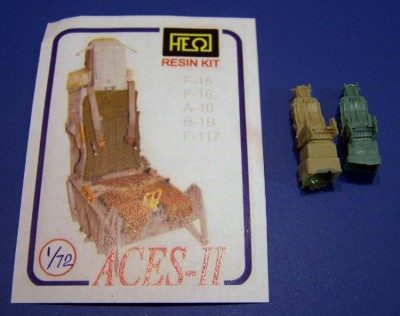 NeOmega 72006 ACESS II катапультное кресло (2 шт) для F-16,F-15,F-117,B-1B,B-2,A-10 1/72