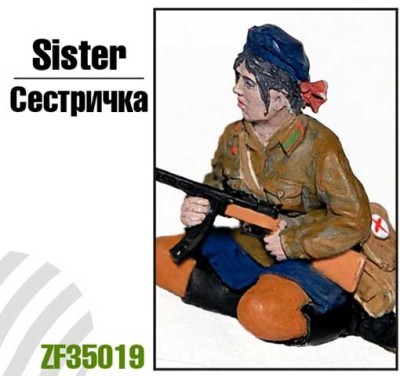 Zebrano ZF35019 Сестричка. 1/35