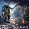Master box 24014 World of Fantasy. Giant Bergtroll, 75 мм 1/24