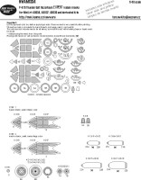 New Ware M1334 Mask P-47D Thunderbolt Razorback EXPERT 1/48
