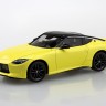 Aoshima 62609 NISSAN RZ34 Fairlady Z(Ikazuchi Yellow), SNAP KIT (сборка без клея) 1/32