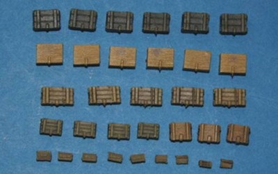 Planet Models MV7256 US ammo boxes WW II 1/72