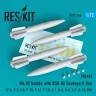 Reskit RS72-0346 Mk.82 bombs w/ BSU-86 Snakeye II fins (4 pcs) 1/72