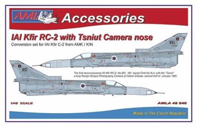 AML AMLA48046 IAI Kfir RC-2 with Tsniut Camera nose 1/48