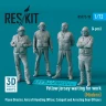 Reskit F72018 Yellow jersey waiting for work Modern 4 pcs. 1/72
