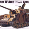 Academy 13233 Танк GERMAN PANZER IV H W/ARMOR 1/35