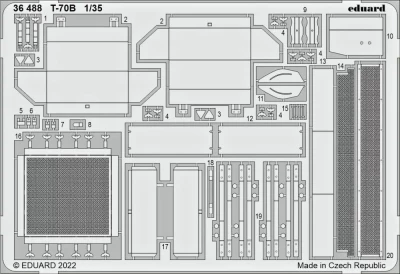 Eduard 36488 SET T-70B (ZVE) 1/35