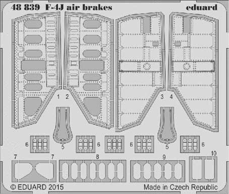 Eduard 48839 F-4J air brakes