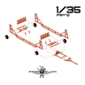 77 Propeller 77PRP713 Helicopter Rotor Blade Cart for Mi-24/Mi-8/17 1/35