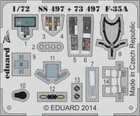 Eduard SS497 F-35A interior S.A.