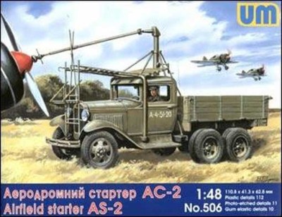 UniModel UMM-48506 Airfield starter AS-2 on GAZ-AAA 1/48