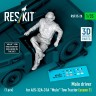 Reskit F35020 Male driver for A/S-32A-31A Mule Tow Tractor 1/35
