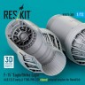Reskit U72300 F-15 A,B,C,D,E,J closed exh. nozzles (REV) 1/72