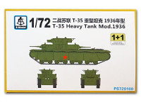 S-Model PS720100 T-35 Heavy Tank Mod.1936 1/72