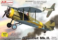 Az Model 78068 Gl.Gauntlet Mk.II Special Markings (3x camo) 1/72