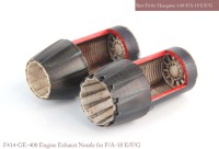 Mk1 Design MA-48073 Boeing F/A-18E/F/A-18F Super Hornet nozzle Set (closed). Aftrer burner Set 1/48