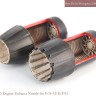 Mk1 Design MA-48073 Boeing F/A-18E/F/A-18F Super Hornet nozzle Set (closed). Aftrer burner Set 1/48