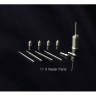 Mk1 Design MS-20009 USS Iowa BB-61 RADAR Set1 Large sized Brass Photo Etched Part / 11 Brass Metal Parts / 8 Resin Parts also included 1/200