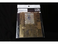 Mk1 Design MS-20009 USS Iowa BB-61 RADAR Set1 Large sized Brass Photo Etched Part / 11 Brass Metal Parts / 8 Resin Parts also included 1/200