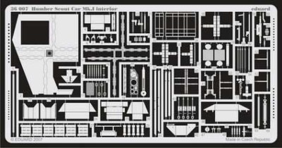 Eduard 36007 Humber Scout Car Mk.I interior BRO