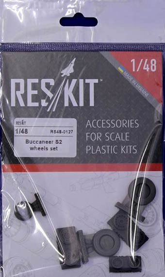Reskit RS48-0127 Buccaneer S2 wheels set (AIRFIX) 1/48