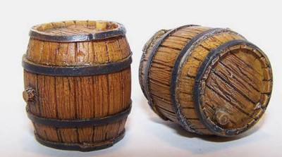 Plus model EL019 Wooden barrel 1:35